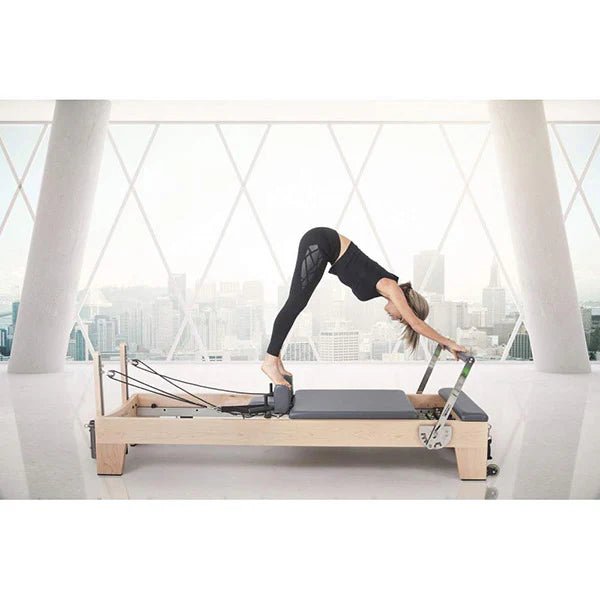 Elina Pilates Elite Wood Reformer with Tower - Elina Pilates