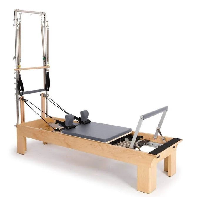 Elina Pilates Physio Wood Reformer with Tower - Elina Pilates