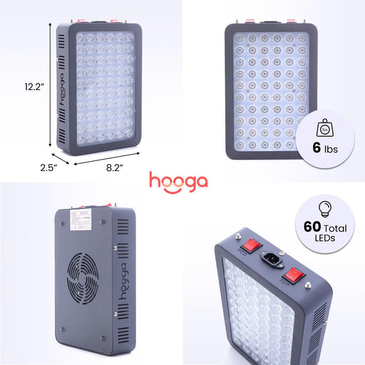 HG300 Red Light Therapy Panel - Hooga