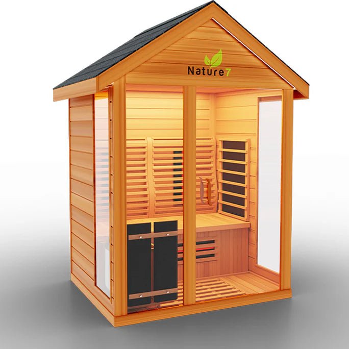 Medical Nature 7 Outdoor Infrared Sauna - Medical Breakthrough