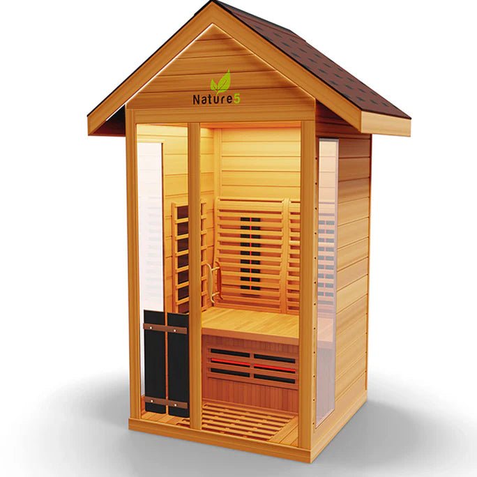 Medical Sauna Nature 5 Outdoor Infrared Sauna - Medical Breakthrough