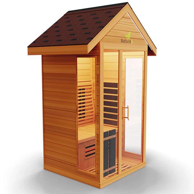 Medical Sauna Nature 5 Outdoor Infrared Sauna - Medical Breakthrough