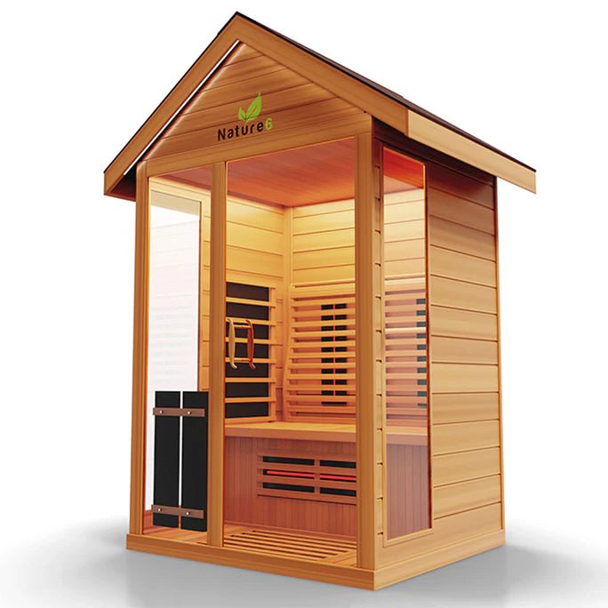 Medical Sauna Nature 6 Outdoor Infrared Sauna - Medical Breakthrough