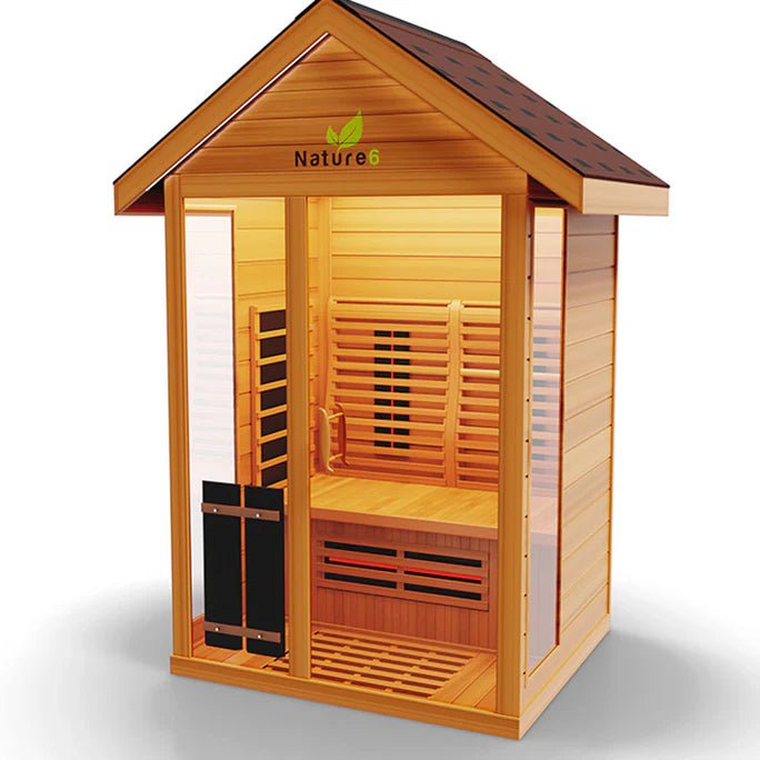 Medical Sauna Nature 6 Outdoor Infrared Sauna - Medical Breakthrough