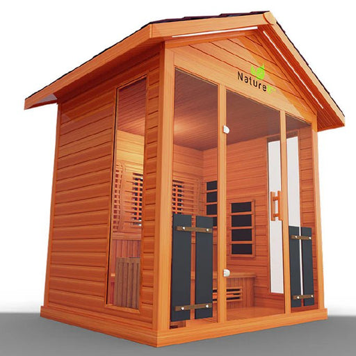 Medical Sauna Nature 8 Plus Outdoor Infrared Sauna - Medical Breakthrough