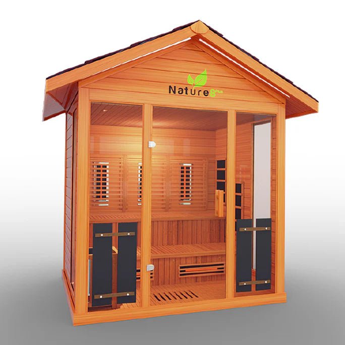 Medical Sauna Nature 8 Plus Outdoor Infrared Sauna - Medical Breakthrough