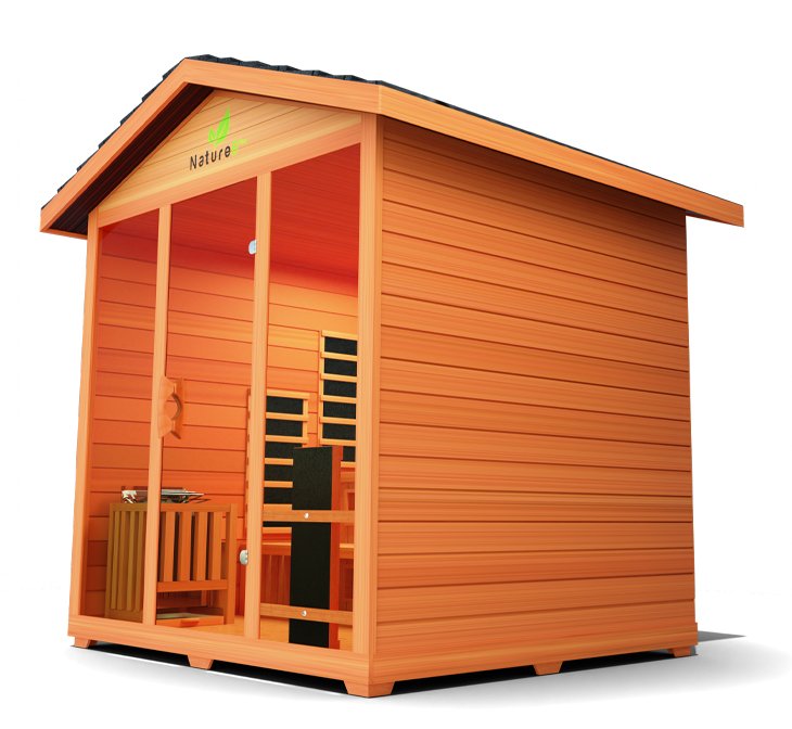 Medical Sauna Nature 9 Plus Outdoor Infrared Sauna - Medical Breakthrough