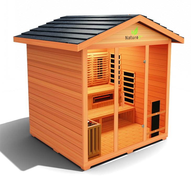 Medical Sauna Nature 9 Plus Outdoor Infrared Sauna - Medical Breakthrough