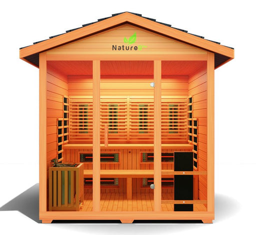 Medical Sauna Nature 9 Plus Outdoor Infrared Sauna - Medical Breakthrough