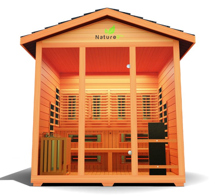 Medical Sauna Nature 9 Plus Outdoor Infrared Sauna - Medical Breakthrough