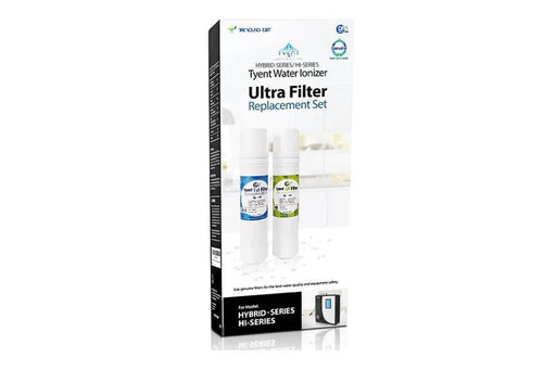 Tyent Hybrid Ultra Filter Set: Fits Hybrid Countertop Water Ionizer - Tyent