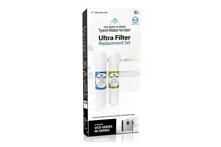 Tyent UCE - 13 Dialapure Ultra Filter Set: Fits UCE - 13 ONLY (does not fit 9 or 11 - plate UCE) - PureVitals